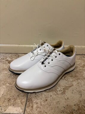 Adidas MC Z-Traxion Spikeless Golf Shoes IF2713 Size 14 White